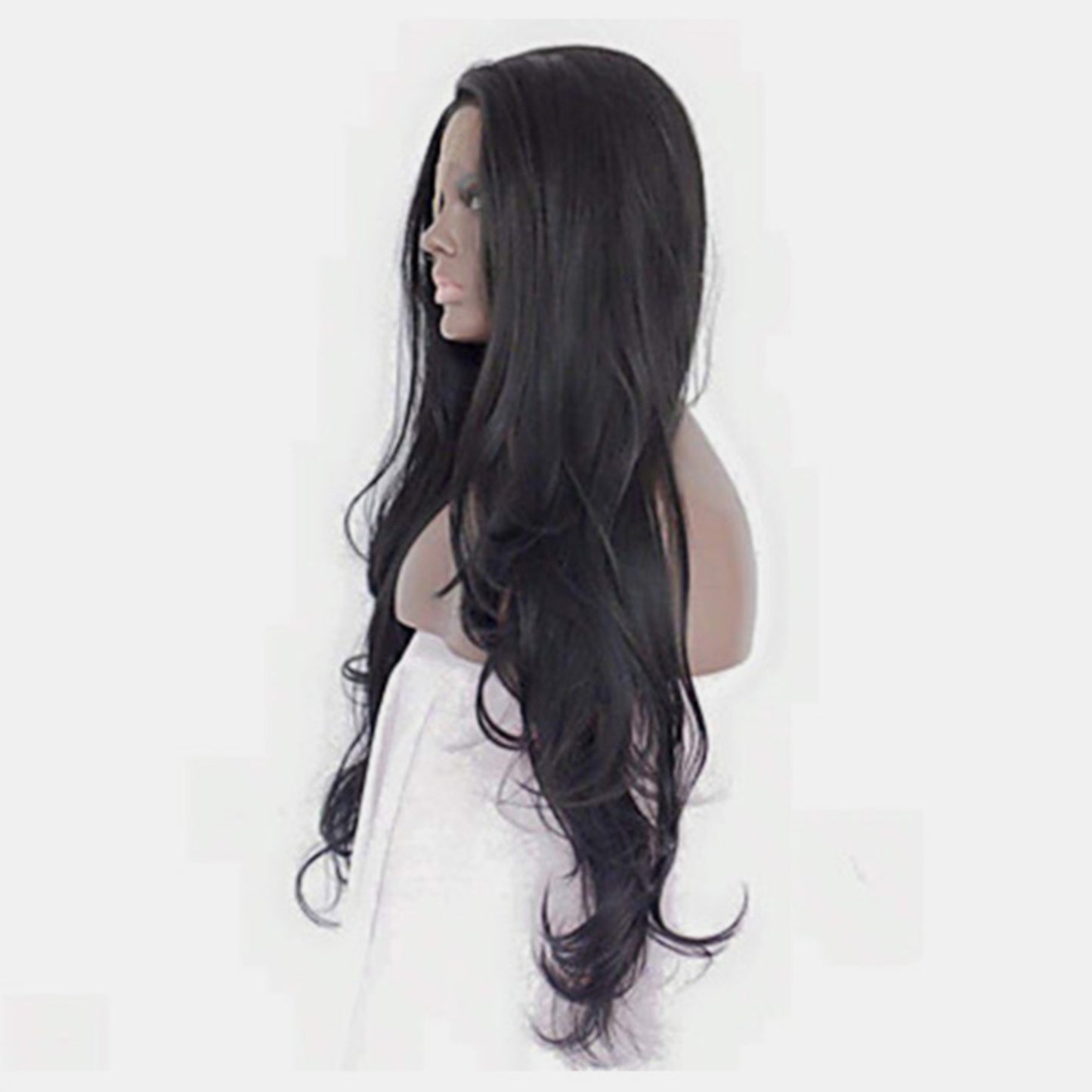 13*3" Lace Front Wigs Synthetic Long Wavy 24" 130% Density