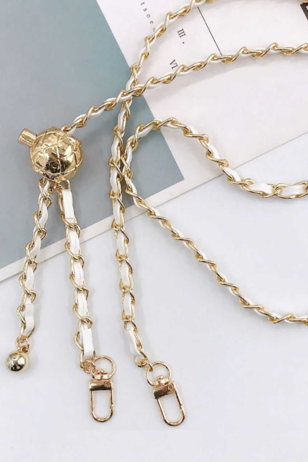 Adjustable PU Alloy Chain