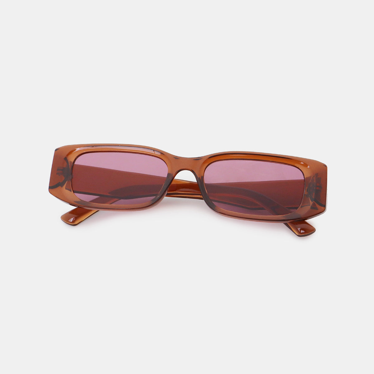 Polycarbonate Frame Rectangle Sunglasses