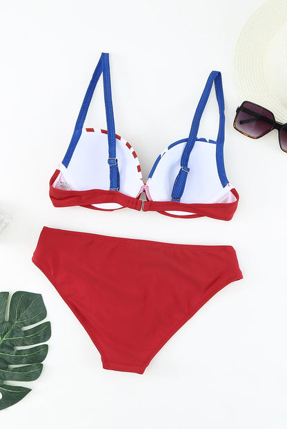 Ruched Bikini Set